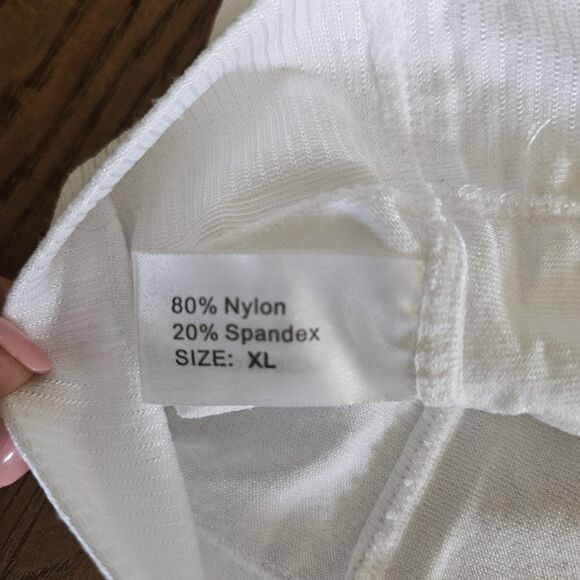 COOFANDY Men's White XL Compression Shirt Slimming Body Shaper Vest Gym Workout - Picture 3 of 9